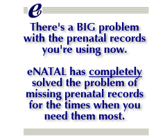 There's a big problem with the prenatal records you are using now.